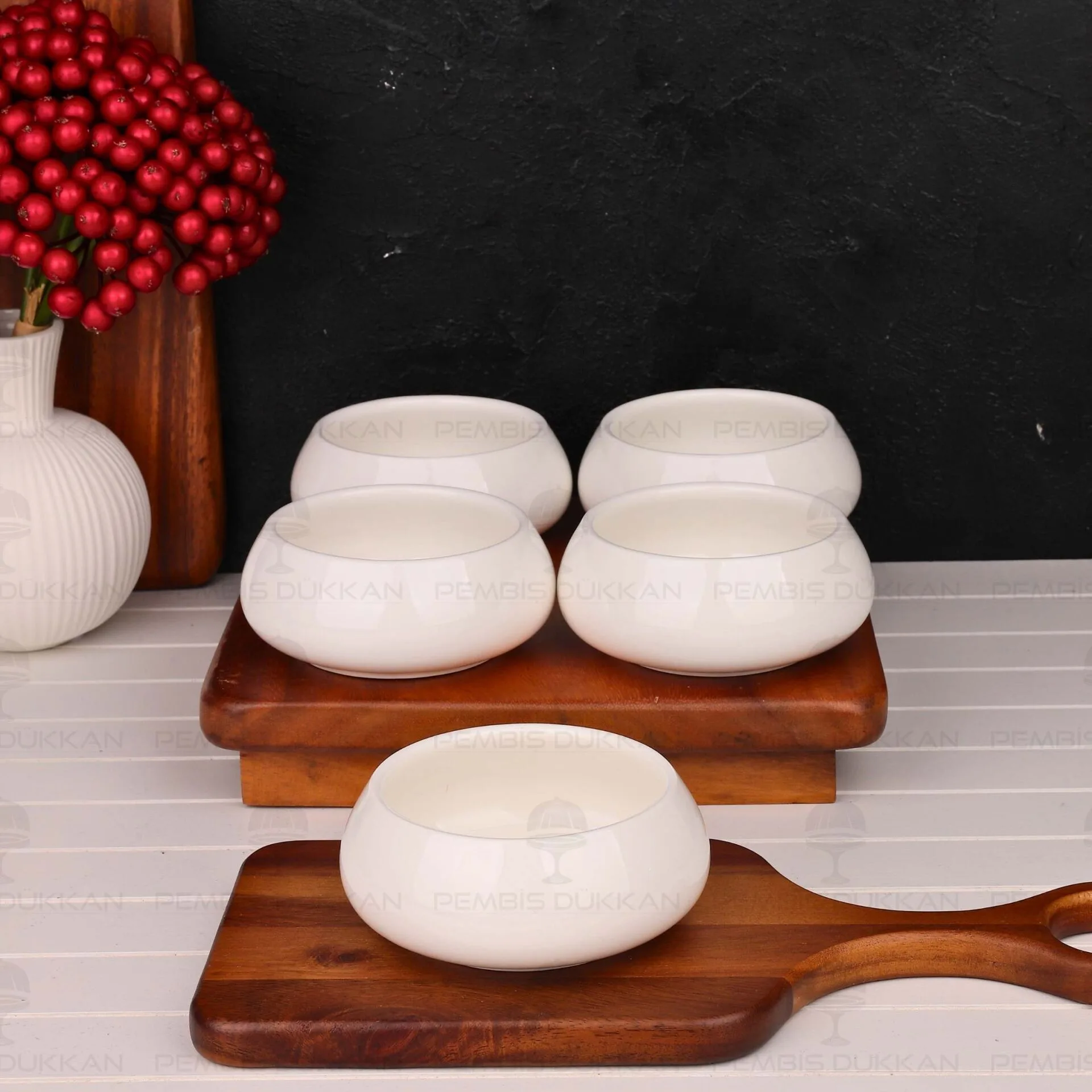 1 ADET VENTO Paçi 11.5CM PORSELEN ÇORBA & KAHVALTILIK KASE (900321)