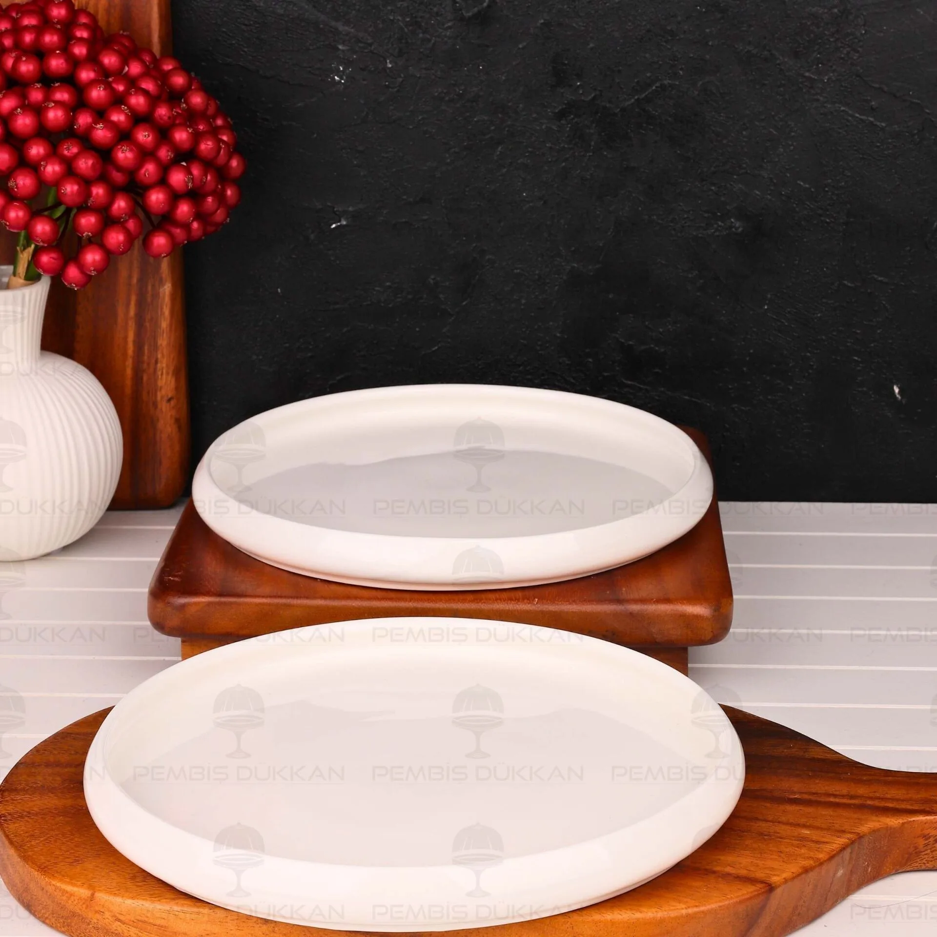 1 ADET VENTO Paçi 23.7CM PORSELEN BİREYSEL KAHVALTI SERVİS (900329)