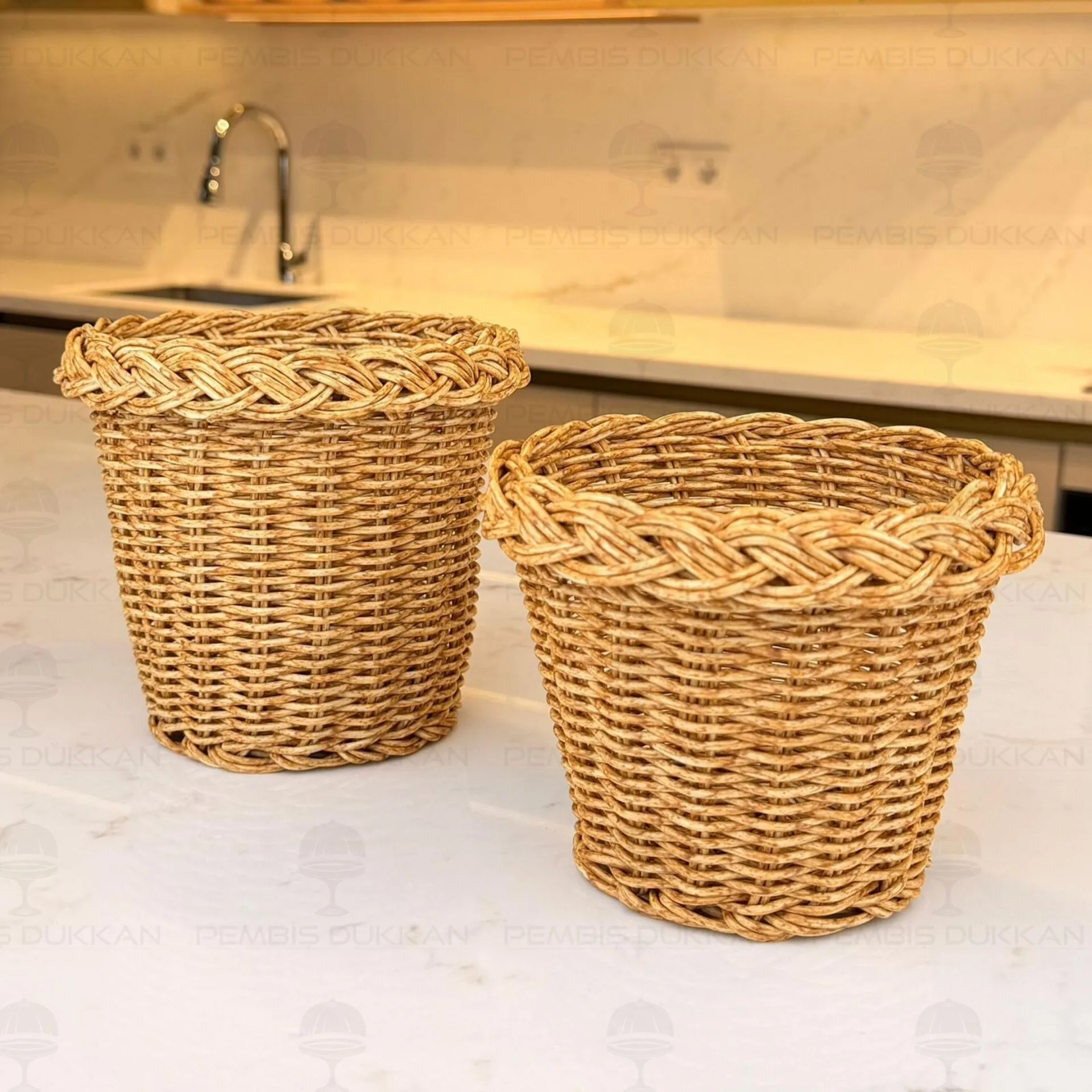 2Lİ RATTAN KÜÇÜK SEPET (1538)