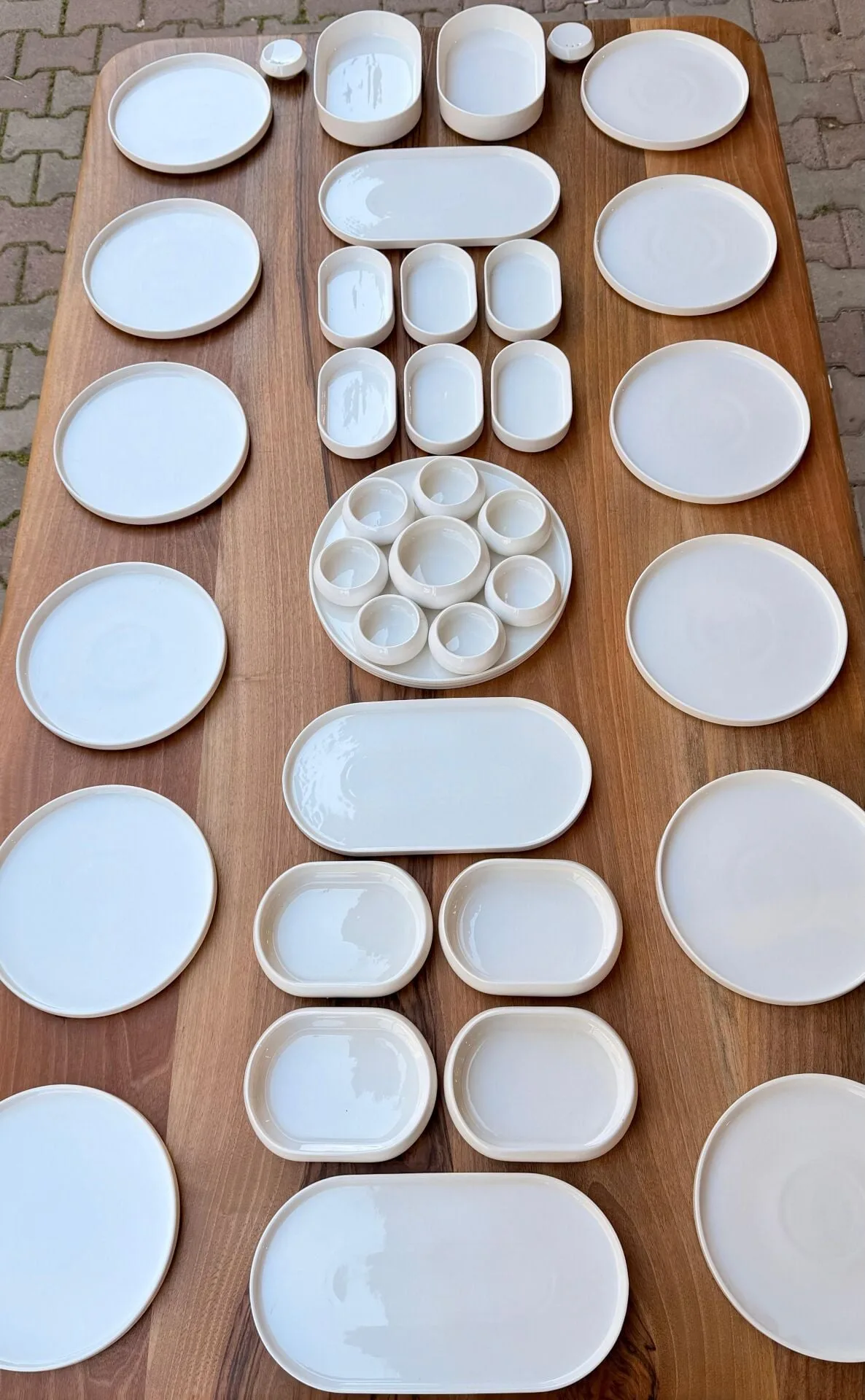 38  PARÇA CAPİTAL PORSELEN 5 ÇAYI & KAHVALTI SET (KİŞİ ADEDİ SEÇİNİZ)