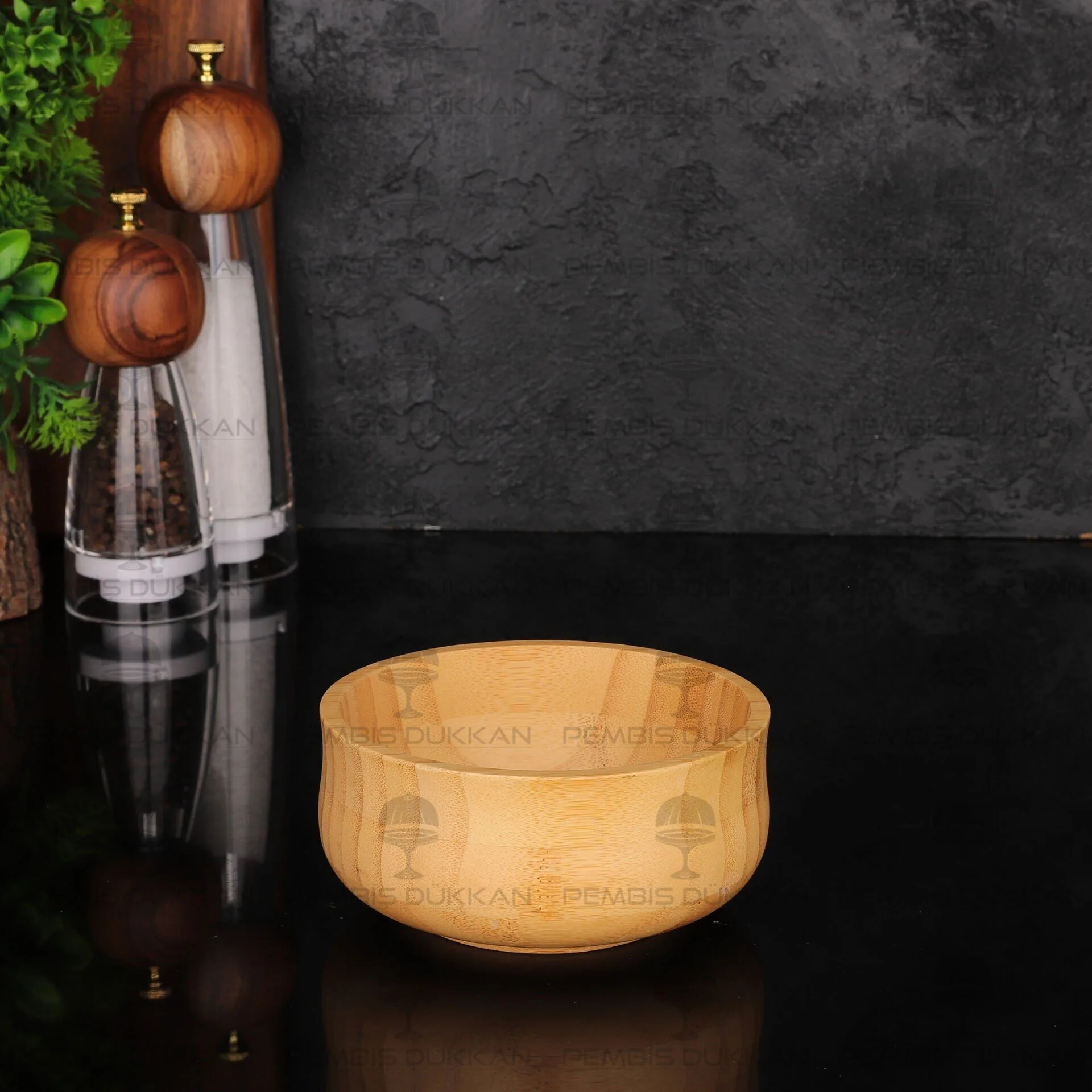 BAMBU KÜÇÜK BOHEM ÇEREZLİK & KASE (7B121)