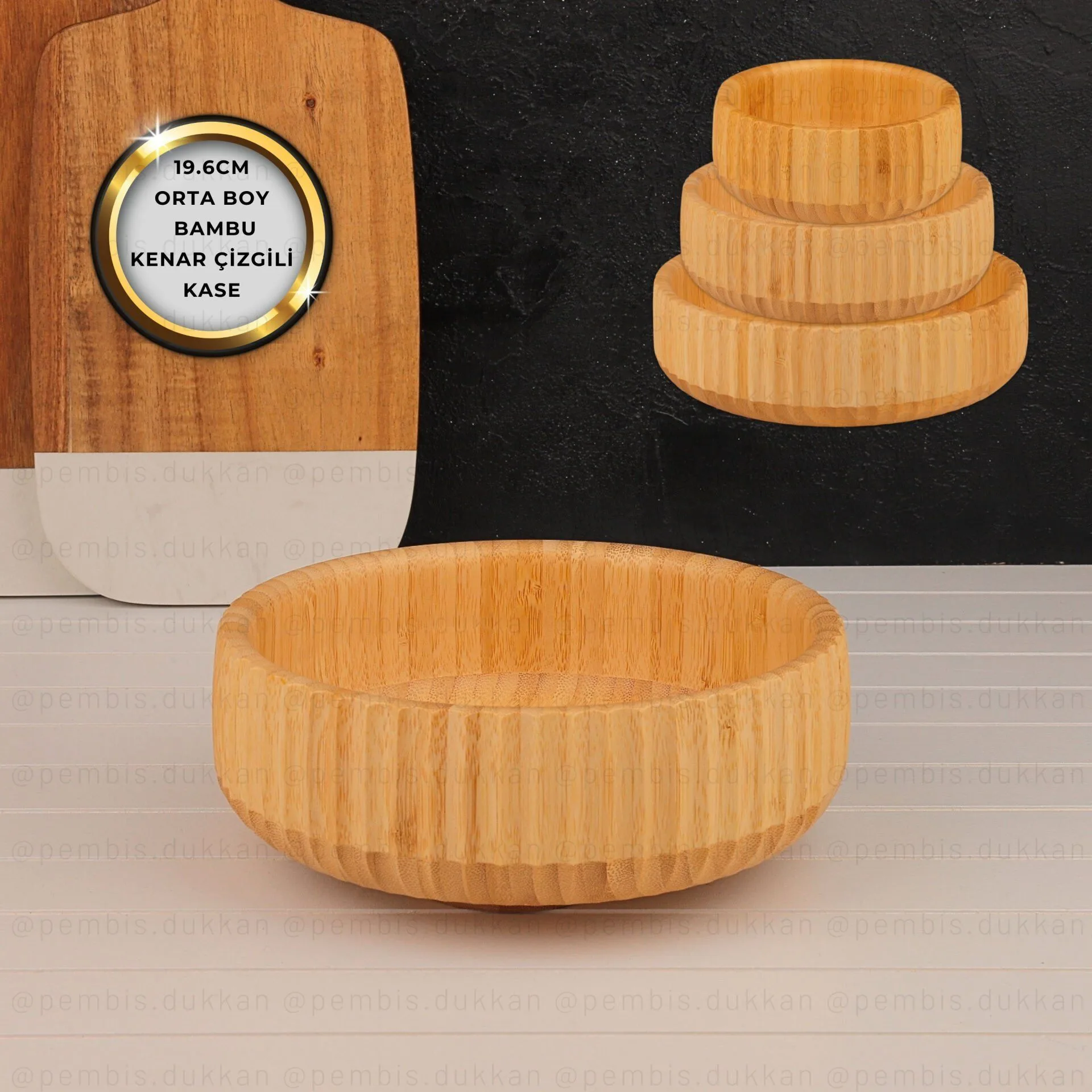 BAMBU LENY ORTA MISIR - CİPS & SALATA SERVİS, KASE (7B02)