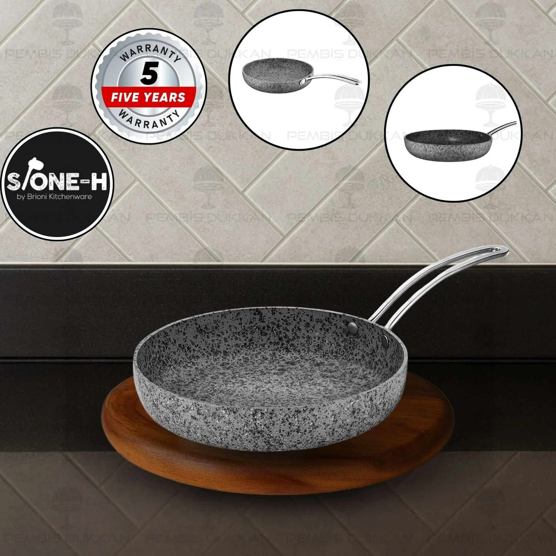 BRİONİ STONE-H 26 CM TAVA