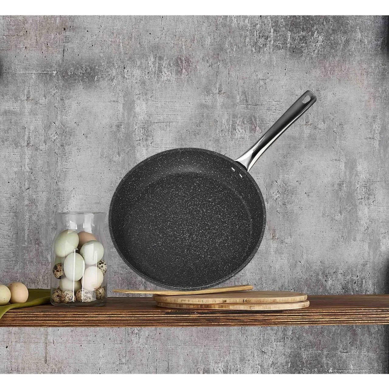 FALEZ 24CM BLACK LİNE TAVA