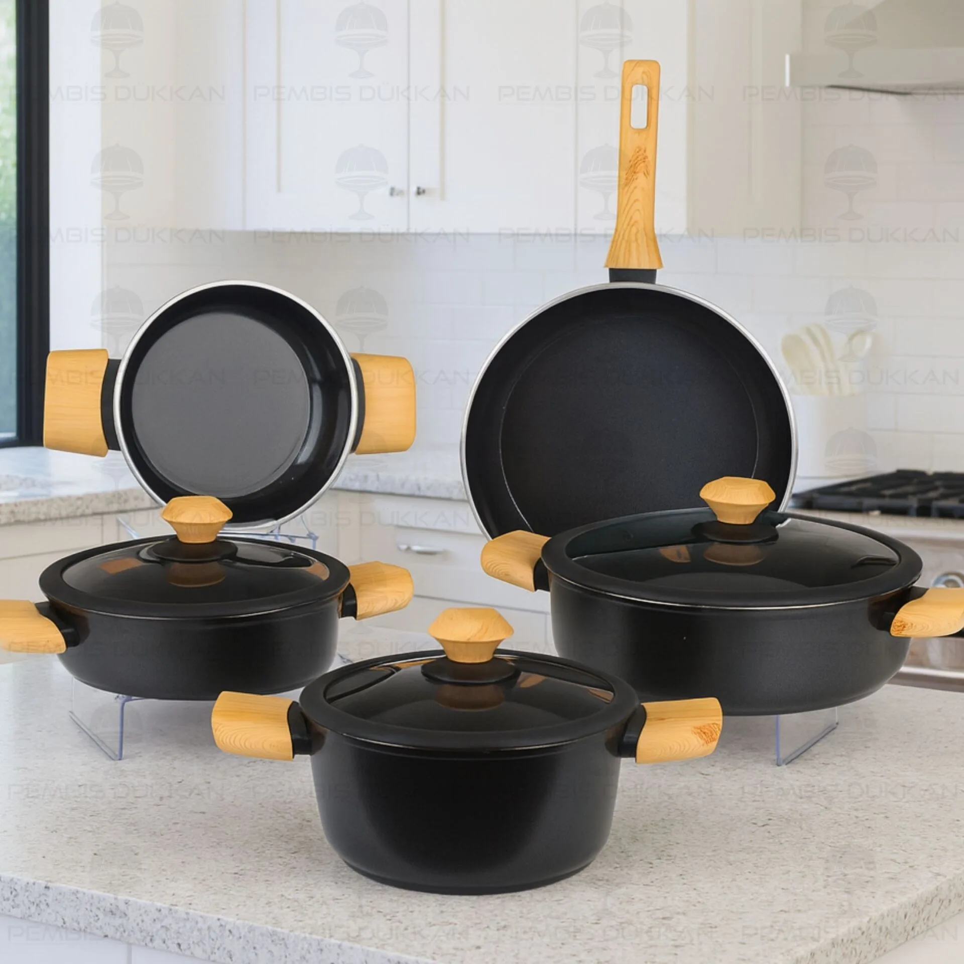 FALEZ AURİS TENCERE KOMBİN SET NO 1