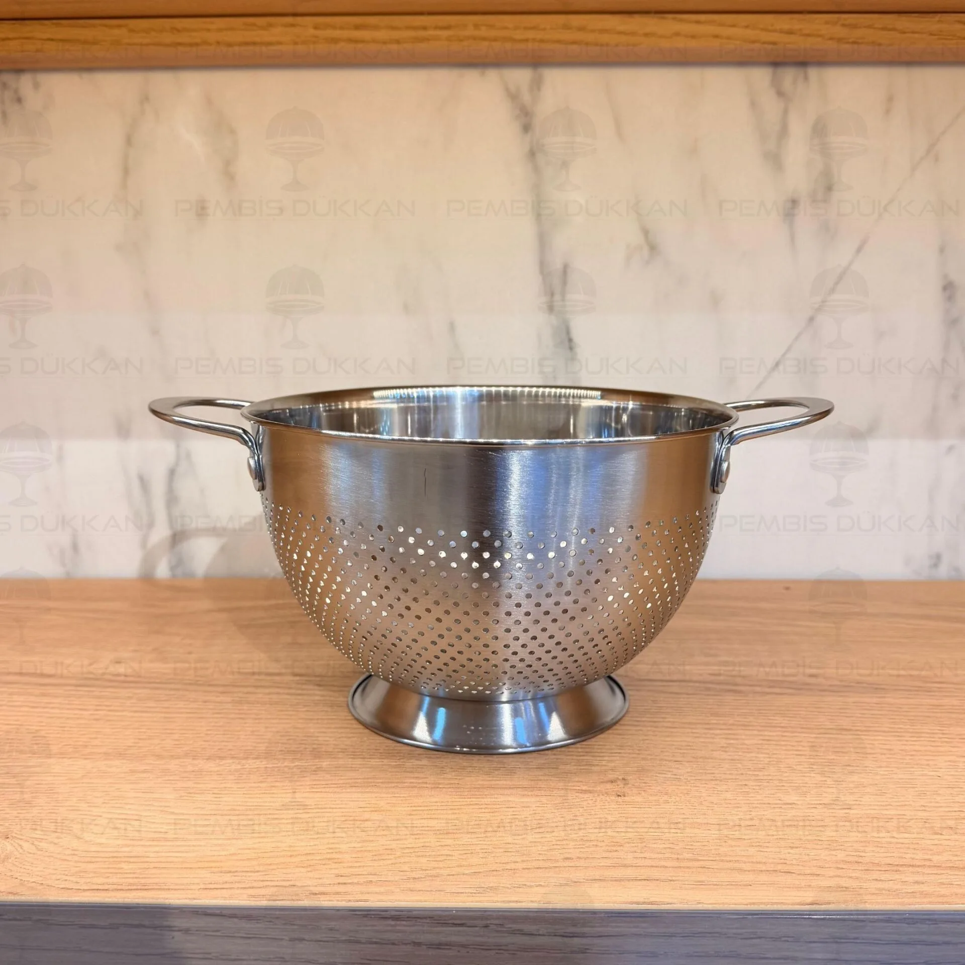 GASTRO 22CM AYAKLI 18/10 PASLANMAZ ÇELİK SÜZGEÇ