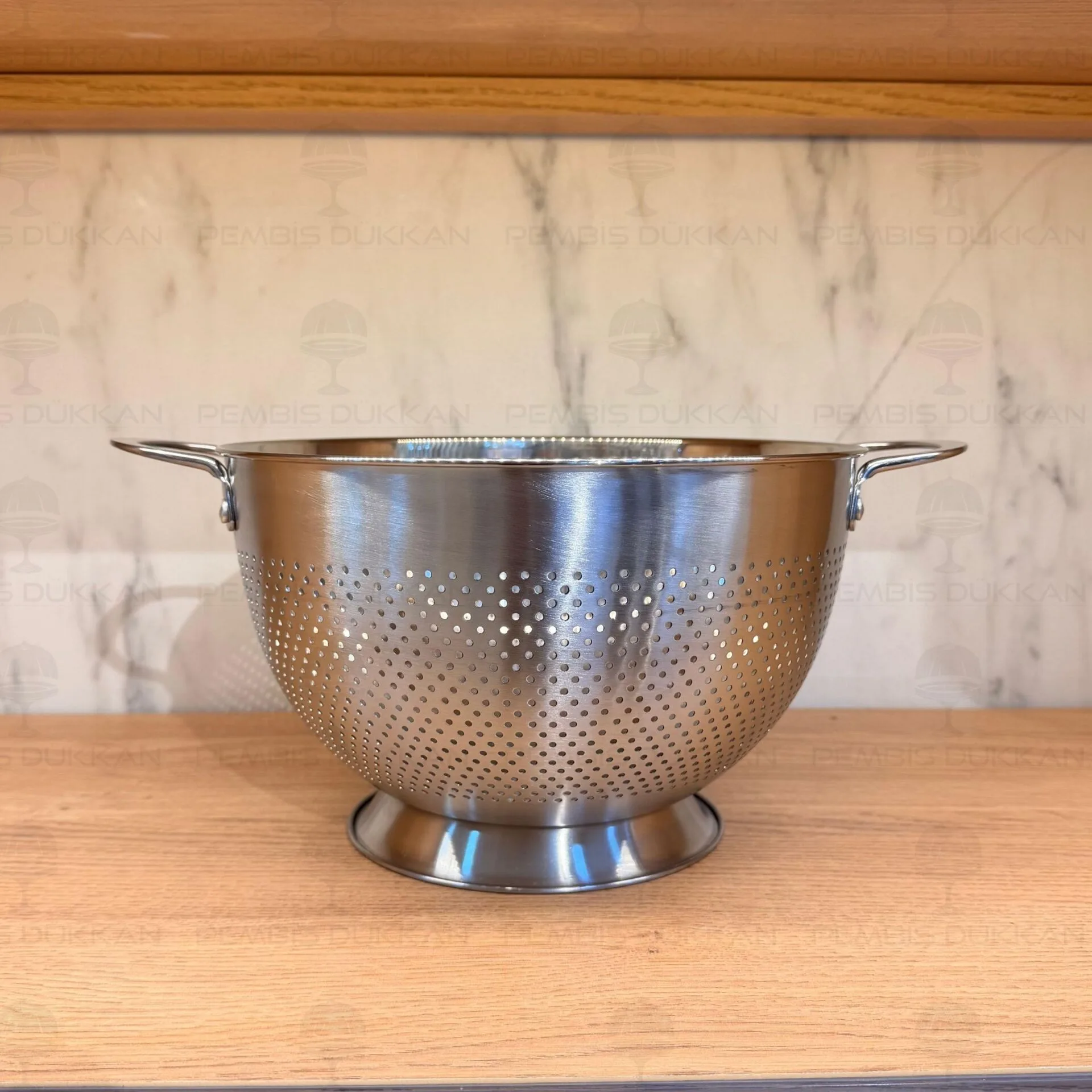 GASTRO 26CM AYAKLI 18/10 PASLANMAZ ÇELİK SÜZGEÇ