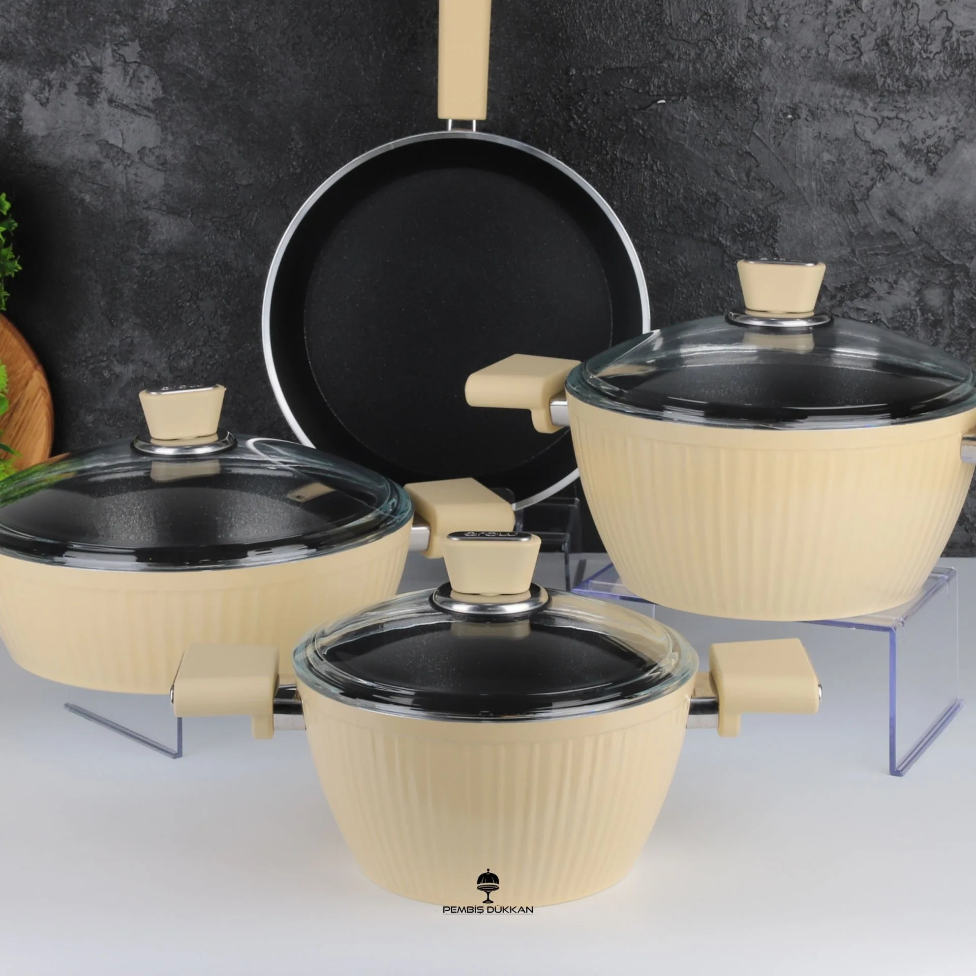 GİALLO 7 PARÇA TENCERE SET