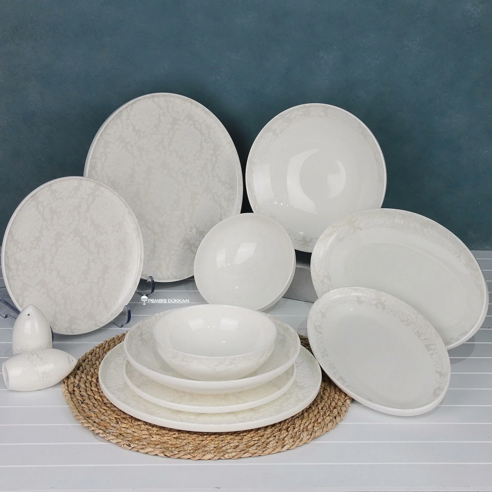 HERA 6 KİŞİLİK 28 PARÇA YEMEK TAKIMI
