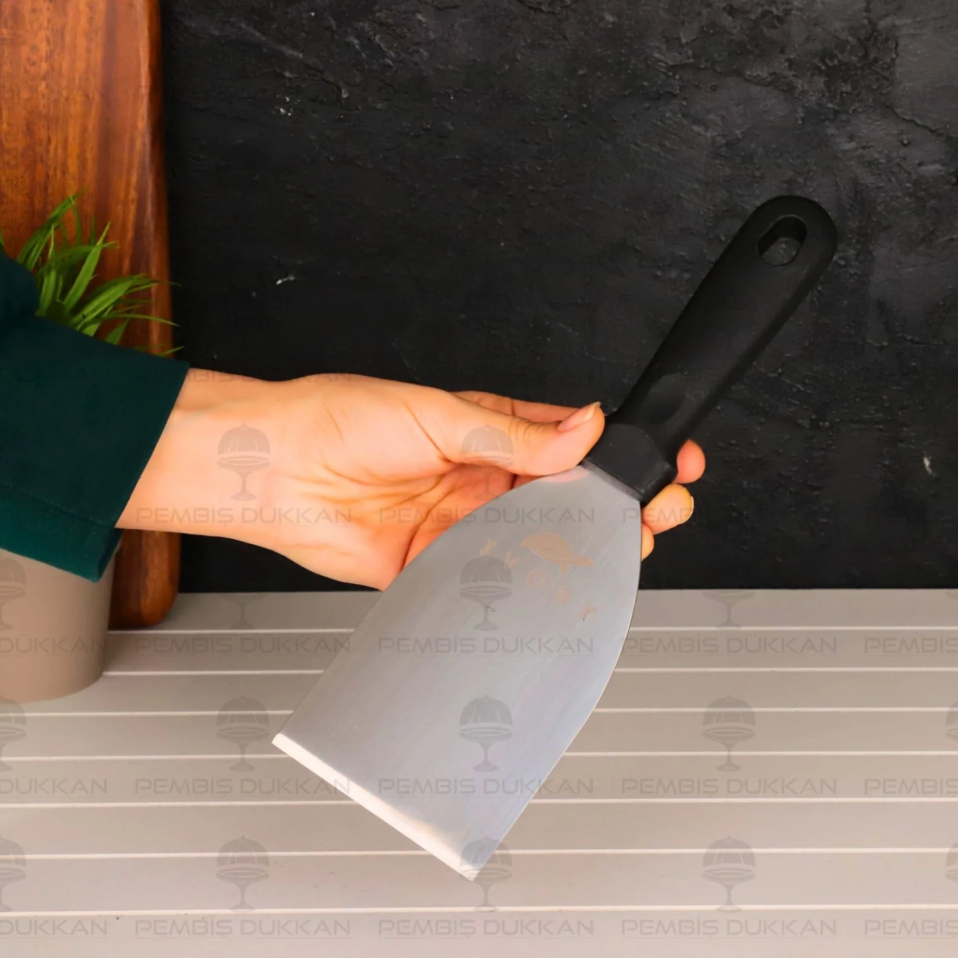 İVY ÇELİK PASTA SPATULASI (PST214)
