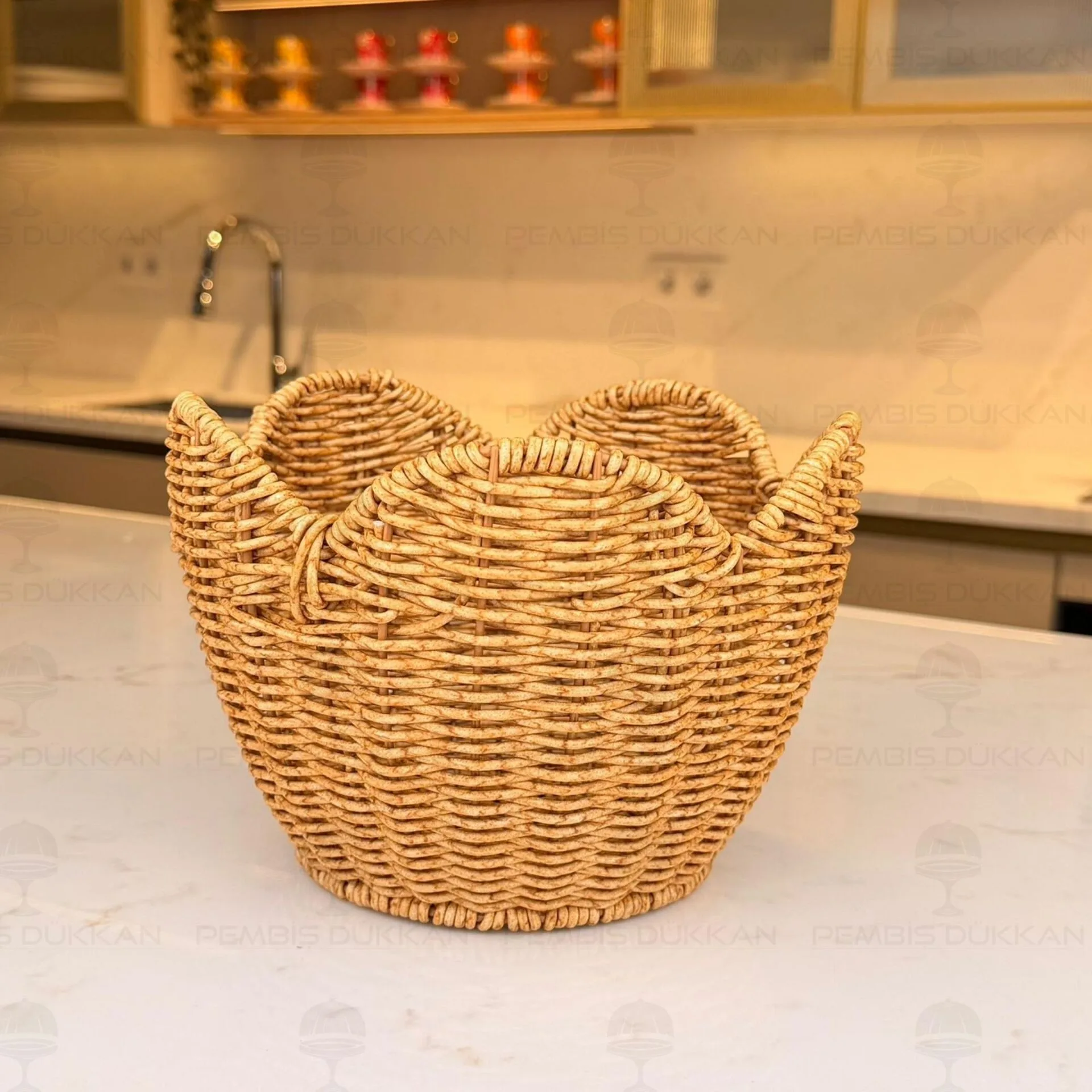 RATTAN YUVARLAK SAKSILIK (1377)